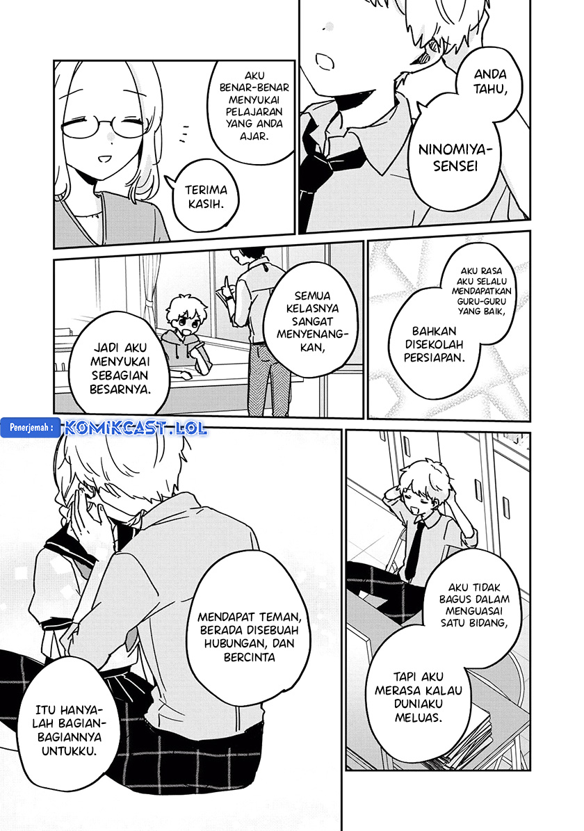 It’s Not Meguro-san’s First Time Chapter 71.5 Bahasa Indonesia